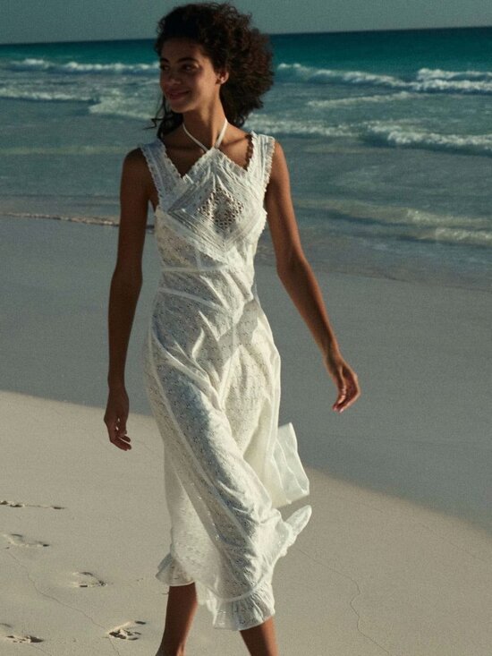 Doen Dresses & Skirts - NWOT Doen Frieda Eyelet Maxi Dress Size Small